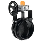 Butterfly Valve Cast Iron Seat EPDM Pn16 Lever Operated Dn50 3