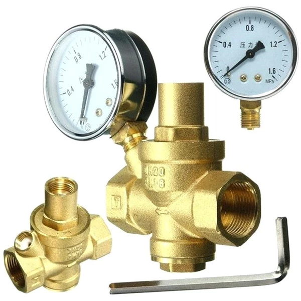 Pressure Reducing Valve Water/ Pressure Regulator Brass Size 1/2 inchi